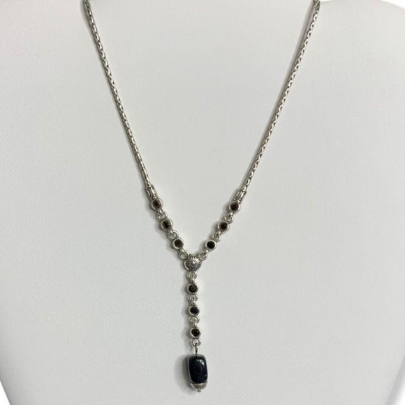 Brighton Jewelry - Brighton RIGOLETTO Black Crystal Drop Necklace